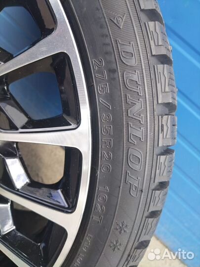 Колеса на Mercedes Maybach R20 разноширокие