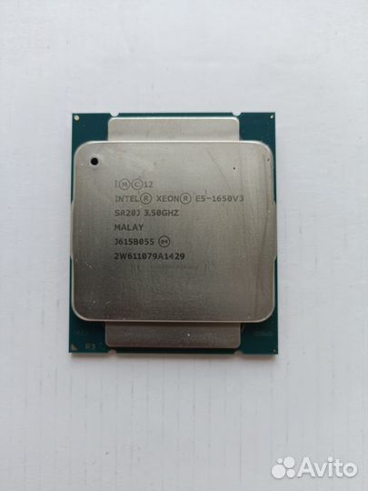 Процессор E5 1650 v3 6 ядер 3.80 GHz LGA2011-3