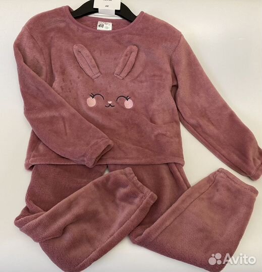 Комплект утепленный для девочки р.122/128