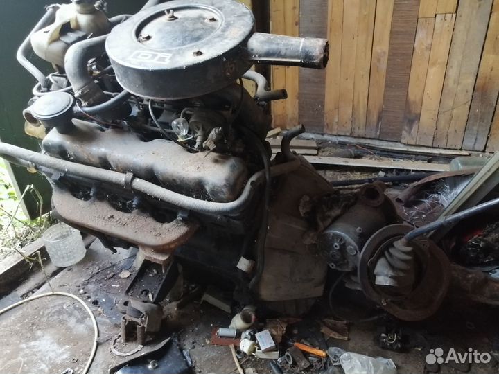 Мотор с коробкой Форд Транзит 2.5 дизель