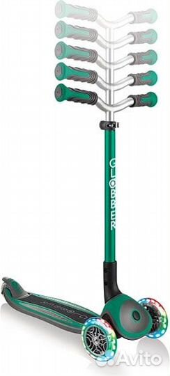 Самокат трехколесный Globber master lights (2023)