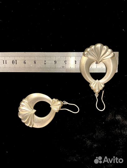 Серебряные серьги СССР. Редкость