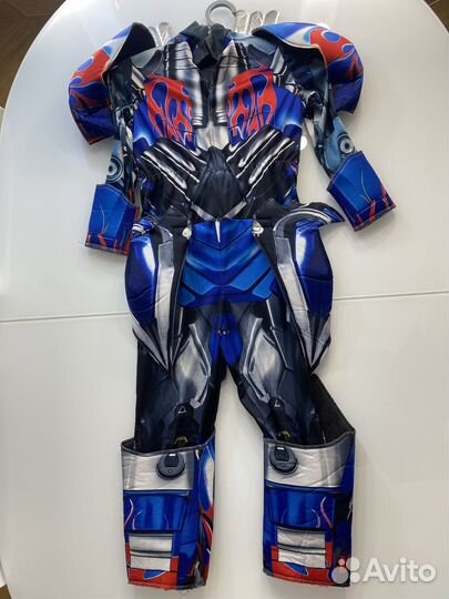 Детский Костюм Трансформер Оптимус Прайм