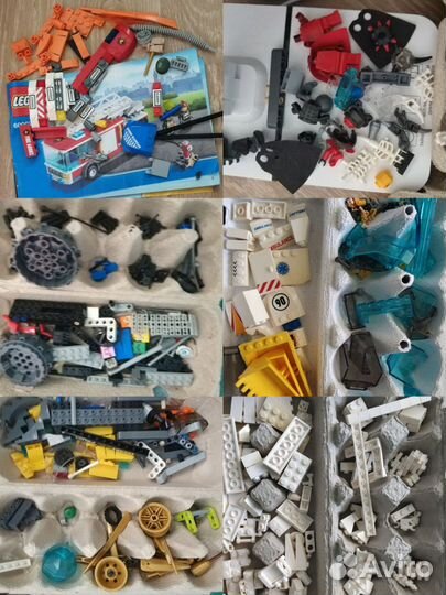 Lego City, Star Wars, Ninjago оргинал 8,5 кг