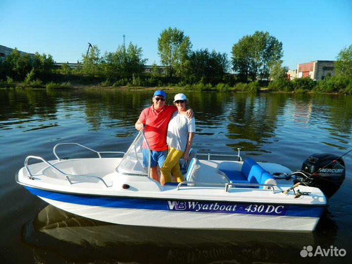 Новый катер Wyatboat 430DC тримаран в наличии
