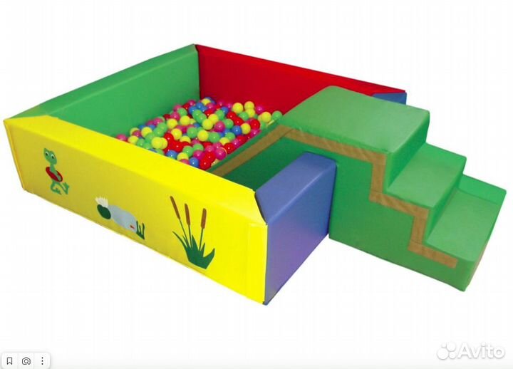 Мягкий бассейн Лягушата 150 см