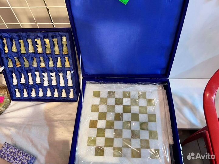 Шахматы из оникса