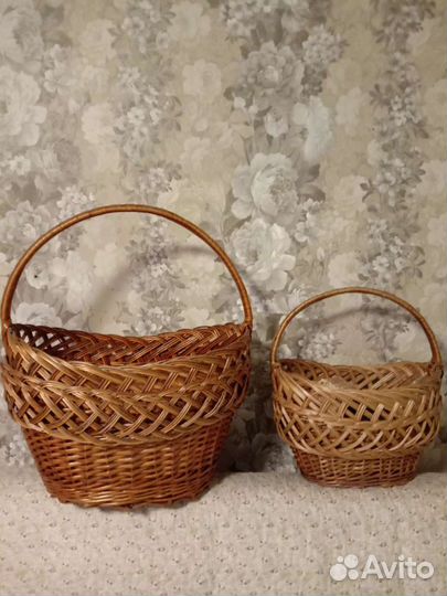 Корзины плетеные