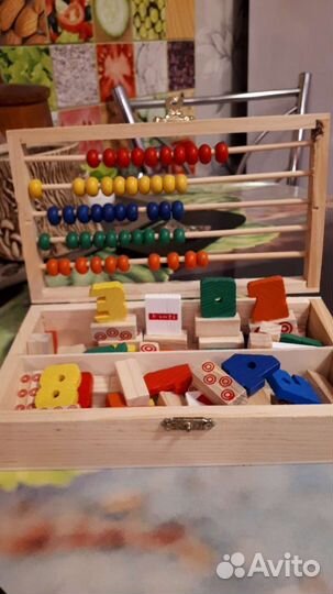 Развивающие деревянные игрушки