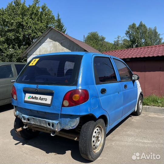 Daewoo Matiz 0.8 МТ, 2002, 170 000 км