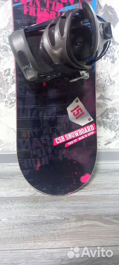 Сноуборд CSB 151cm+крепления Drake Matrix