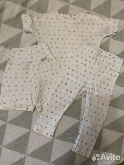 Вещи пакетом для девочки 9-12 месяцев