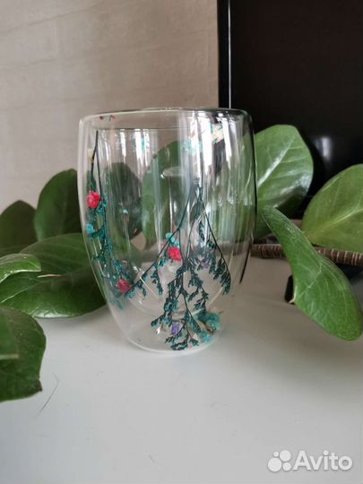 Кружка с двойным стеклом