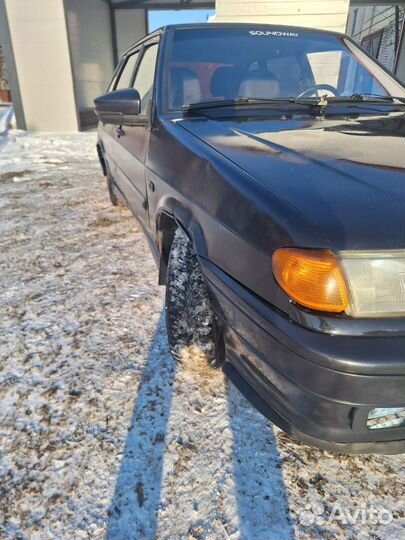 ВАЗ 2114 Samara 1.6 МТ, 2008, битый, 200 856 км