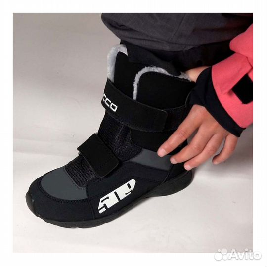 Ботинки 509 Rocco Snow с утеплителем Black, 4Y