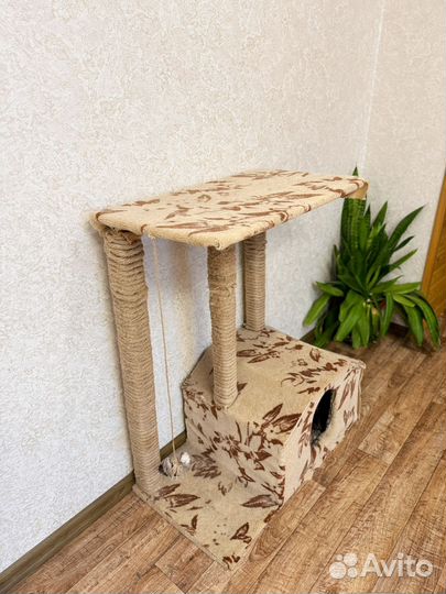 Когтеточка домик для кошки