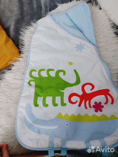 Детский конверт,спальный мешок для малышей.Икеа