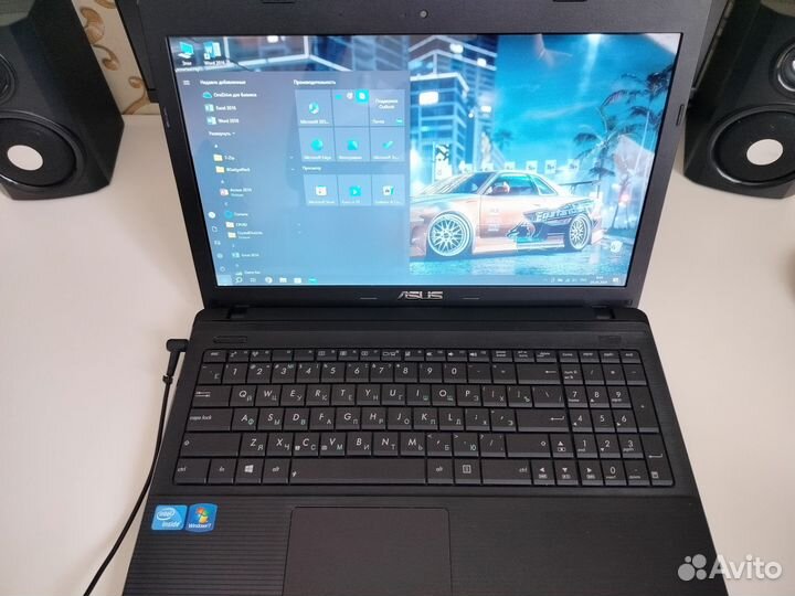 Офисный ноутбук Asus i3 / 8Гб озу / SSD
