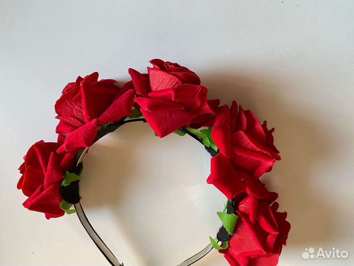 Ободок из роз