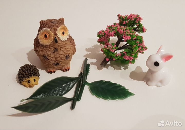 Декор для аквариума или формикария 5 предметов