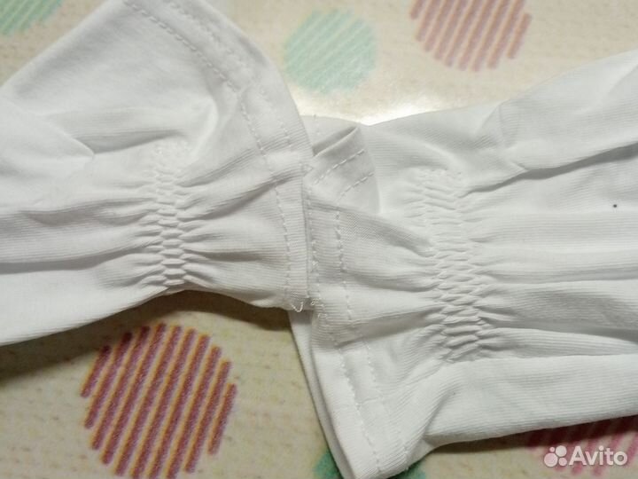 Перчатки парадные белые