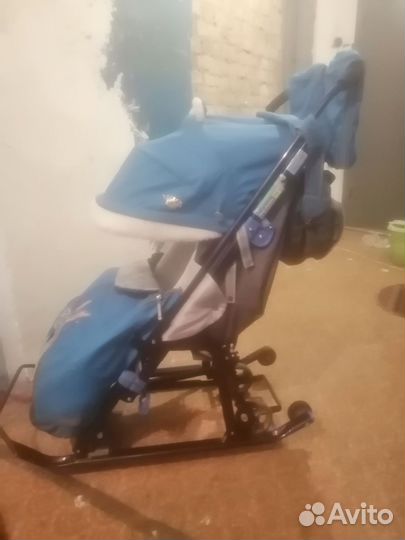 Санки коляска ника