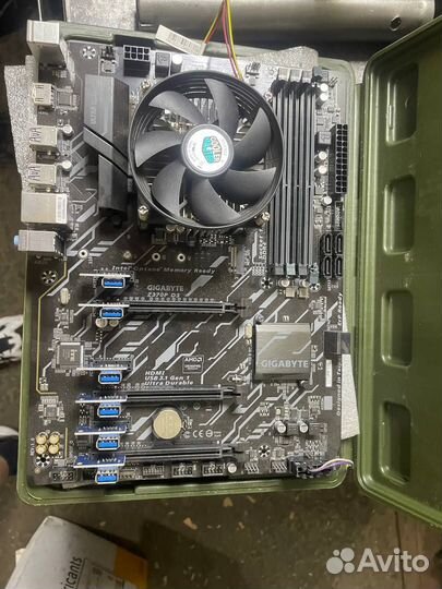 Материнская плата gigabyte z370p d3