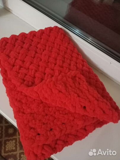 Плед детский плюшевый