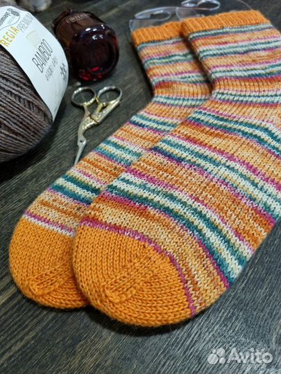 Носки вязаные ручной работы
