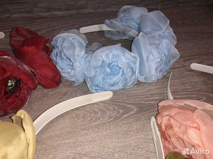 Обручи /ободки / венки ручной работы