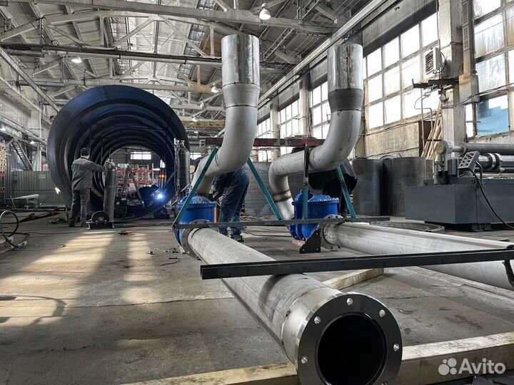 Резервуар горизонтальный стальной наземный 100 м3