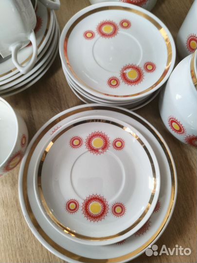 Сервиз СССР. Рижский фарфор