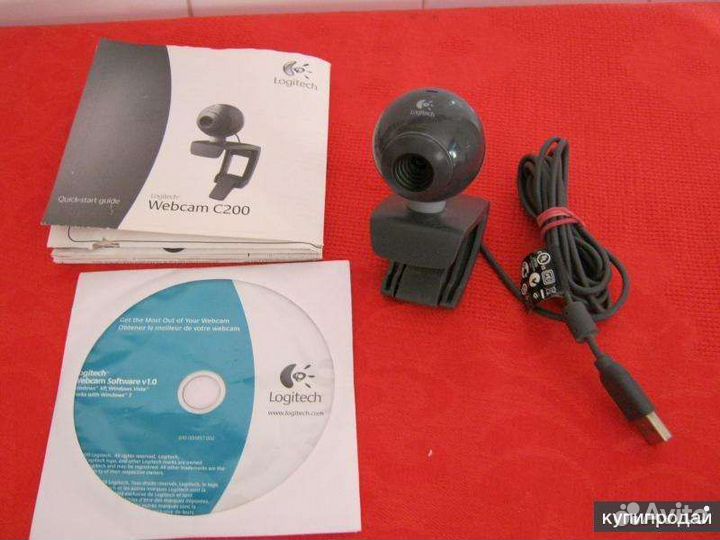 Веб-камера Logitech Webcam C200