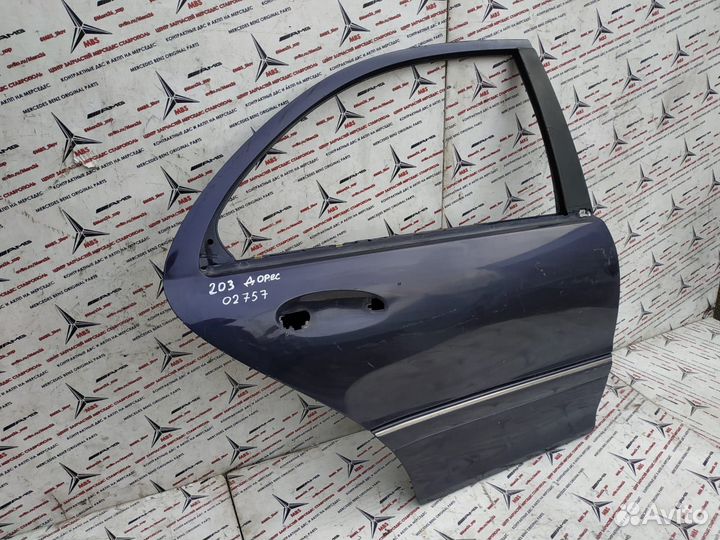 Дверь w203 мерседес задняя правая
