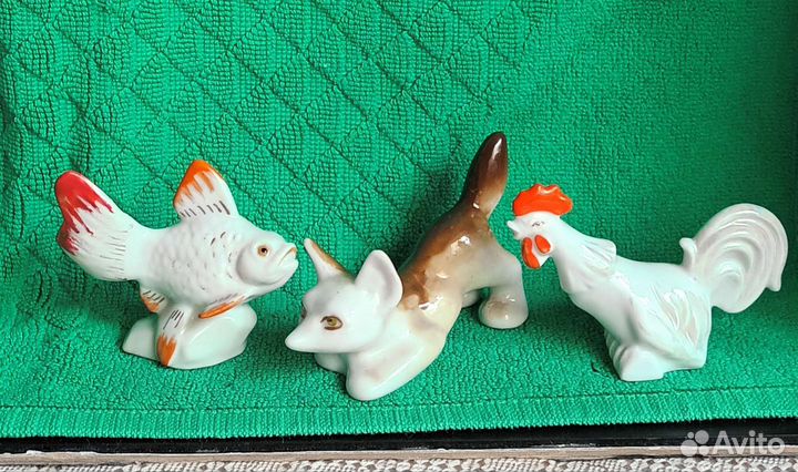 Петушок,рыбка, лисёнок СССР