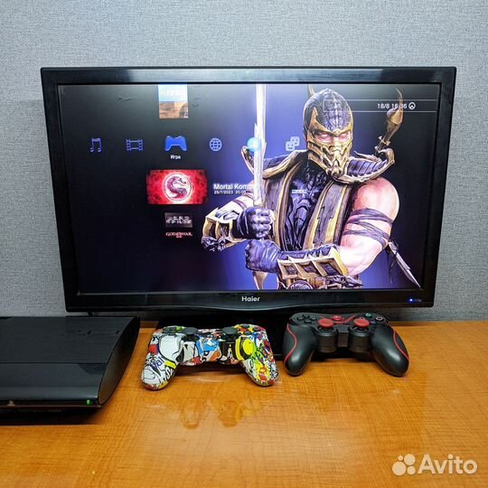 Sony playstation 3 super slim / 35 игр/ Прошитая