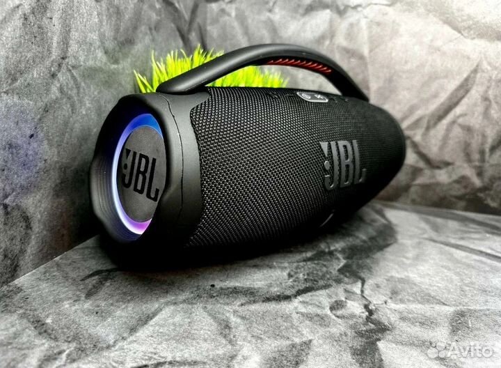 Мощная Блютуз колонка jbl boombox 3 черная