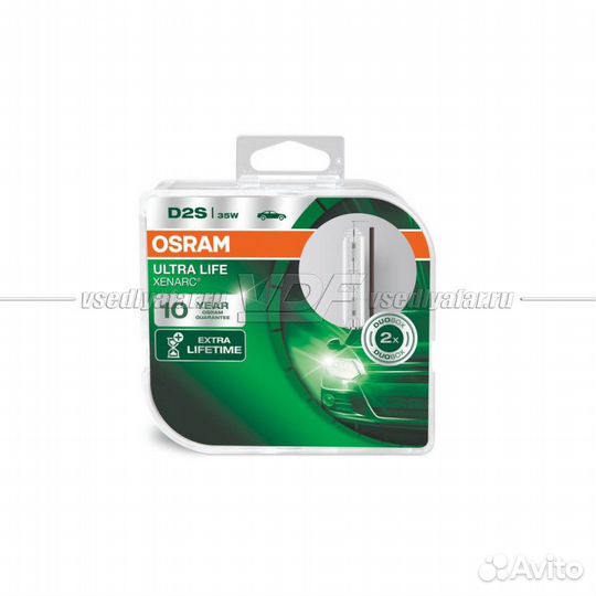 Ксеноновая лампа osram D2S Xenarc Ultra Life DuoBo