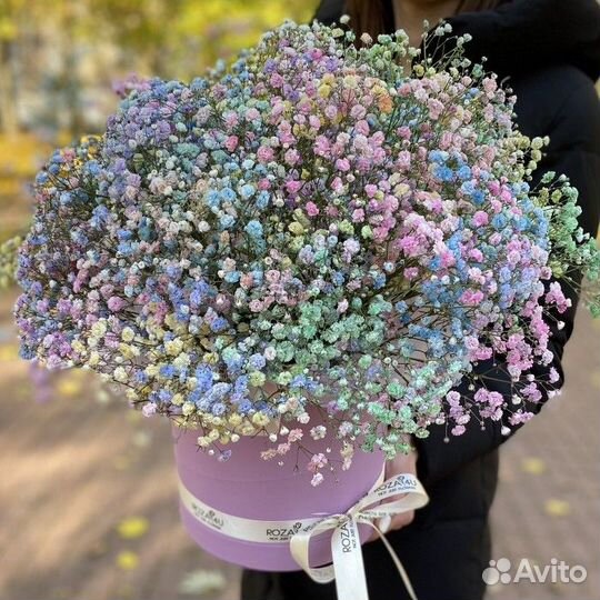 Букет из гипсофилы