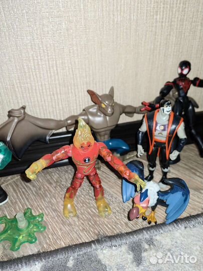 Супергерои и герои мультфильмов