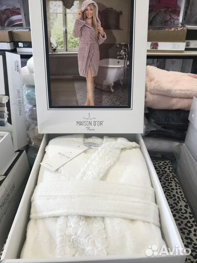 Банные халатики женские