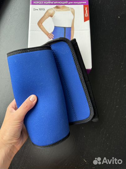 Бандаж корсет пояс для похудения корректирующий