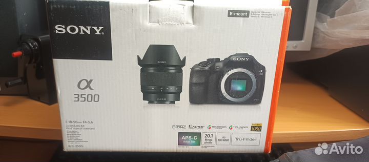 Зеркальный фотоаппарат sony а3500