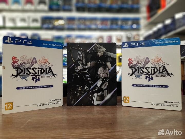 Dissidia Final Fantasy NT Steelbook PS4 Игры