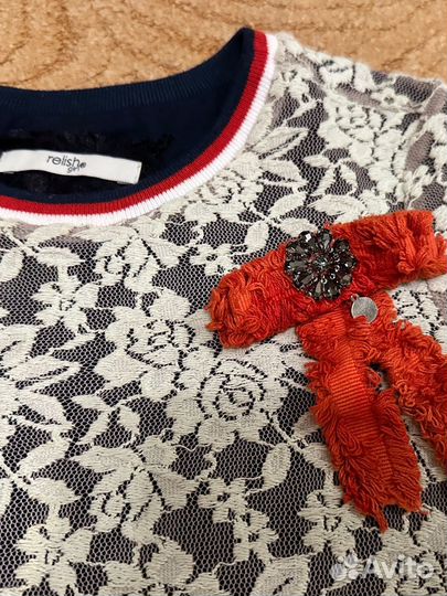 Джемпер для девочки италия Relish 128-134