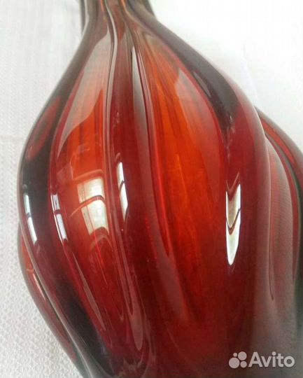 Высокая ваза для цветов Чехословакия