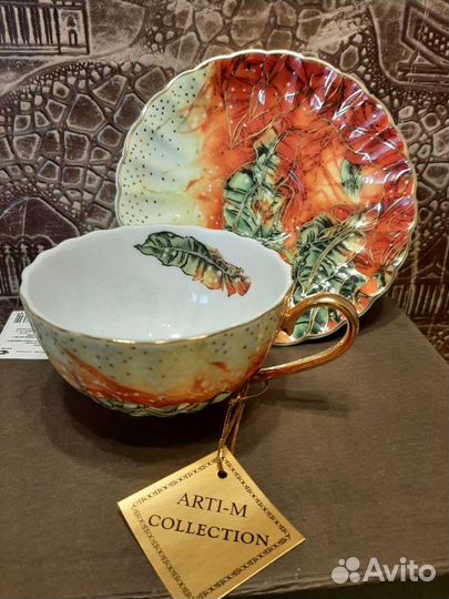 Чайная пара фарфор