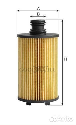 Goodwill OG121ECO Фильтр масляный ssangyong actyon/rexton