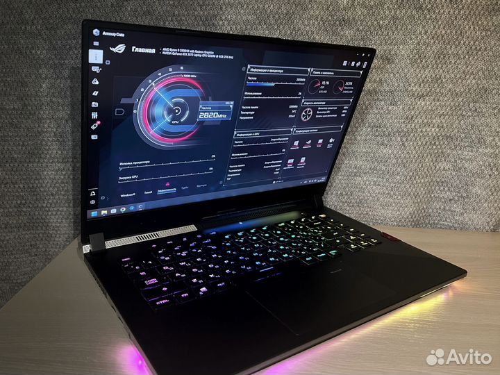Игровой ноутбук asus rog strix g533qr