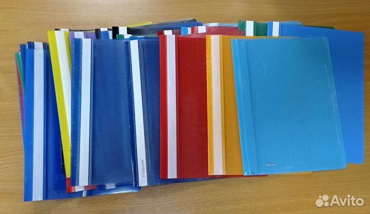 Папки скоросшиватель разные много